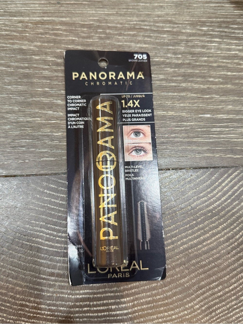 NWT L’Oréal Paris Panorama Chromatic Mascara - Brown (705)
